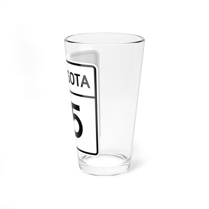 MN-35 1948 (Minnesota) (Road Sign) Pint Glass 16oz - Go Mug Yourself