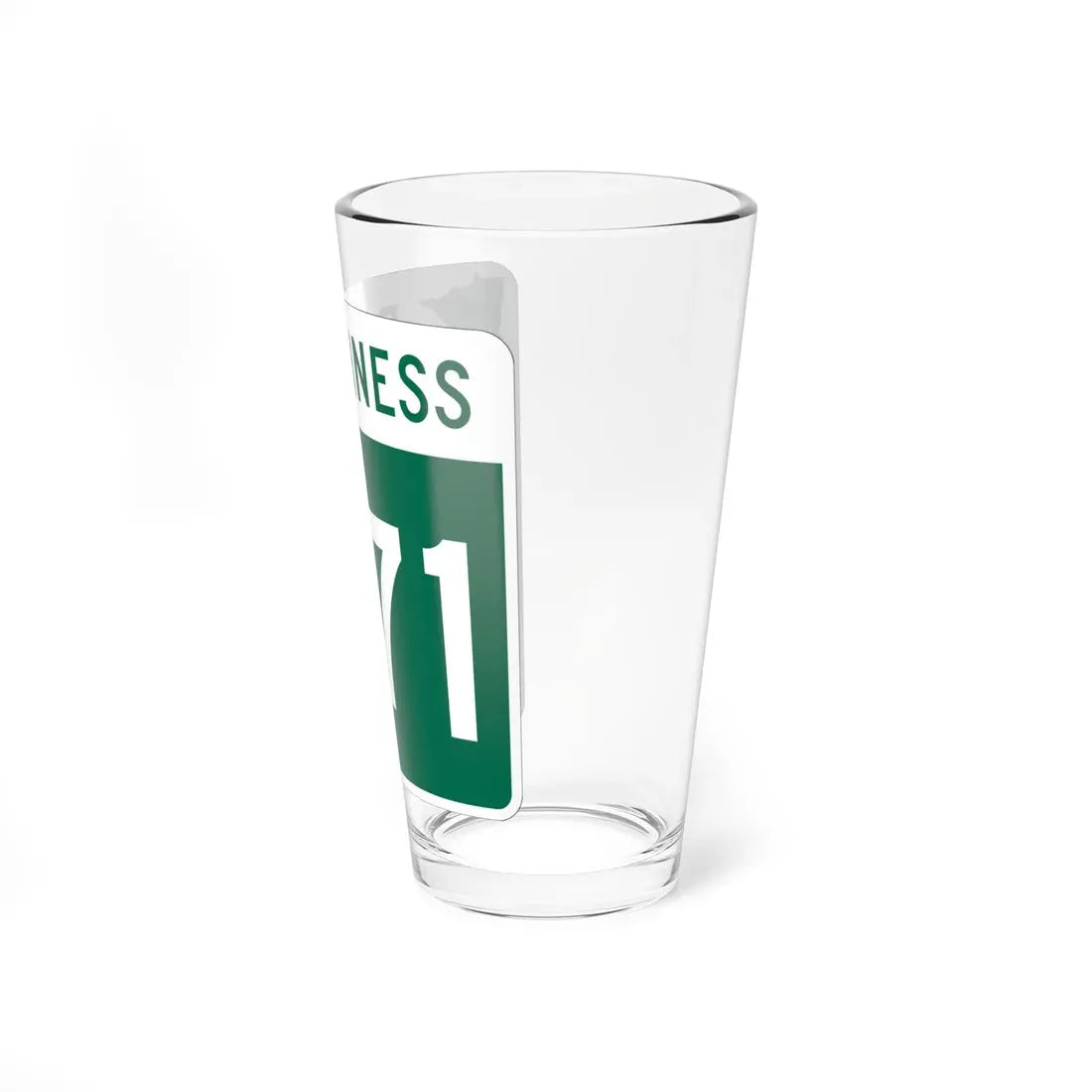MN-371 Business (Minnesota) (Road Sign) Pint Glass 16oz - Go Mug Yourself