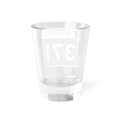 MN-371 Business (Minnesota) (Road Sign) Shot Glass 1.5oz - Go Mug Yourself