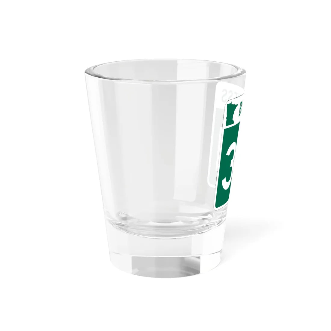 MN-371 Business (Minnesota) (Road Sign) Shot Glass 1.5oz - Go Mug Yourself