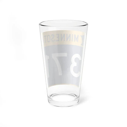 MN-371 (Minnesota) (Road Sign) Pint Glass 16oz - Go Mug Yourself