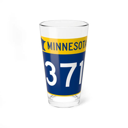 MN-371 (Minnesota) (Road Sign) Pint Glss 16oz 16oz - Go Mug Yourself
