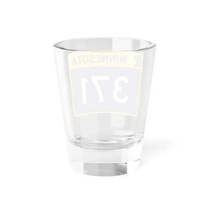 MN-371 wide (Minnesota) (Road Sign) Shot Glass 1.5oz - Go Mug Yourself