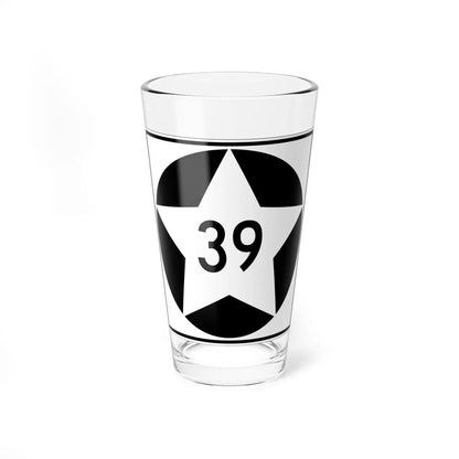MN-39 1934 (Minnesota) (Road Sign) Pint Glass 16oz - Go Mug Yourself