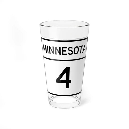 MN-4 1948 (Minnesota) (Road Sign) Pint Glass 16oz 16oz - Go Mug Yourself