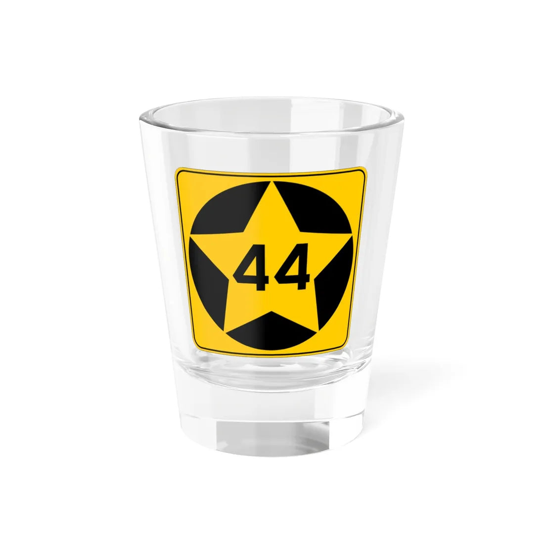 MN-44 1920 (Minnesota) (Road Sign) Shot Glass 1.5oz 1.5oz - Go Mug Yourself