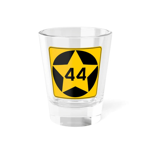 MN-44 1920 (Minnesota) (Road Sign) Shot Glass 1.5oz 1.5oz - Go Mug Yourself