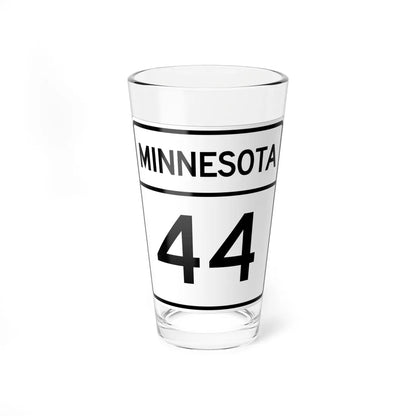 MN-44 1948 (Minnesota) (Road Sign) Pint Glass 16oz 16oz - Go Mug Yourself