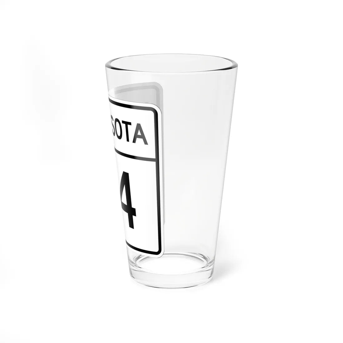 MN-44 1948 (Minnesota) (Road Sign) Pint Glass 16oz - Go Mug Yourself