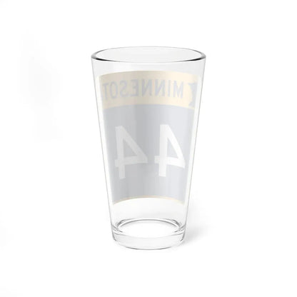 MN-44 (Minnesota) (Road Sign) Pint Glass 16oz - Go Mug Yourself