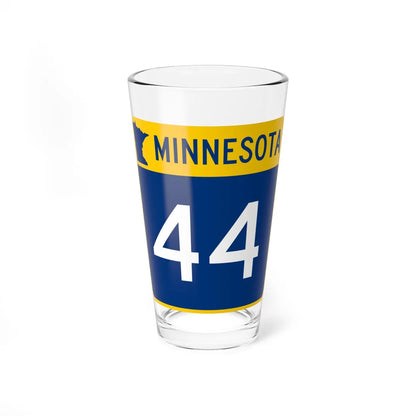 MN-44 (Minnesota) (Road Sign) Pint Glss 16oz 16oz - Go Mug Yourself