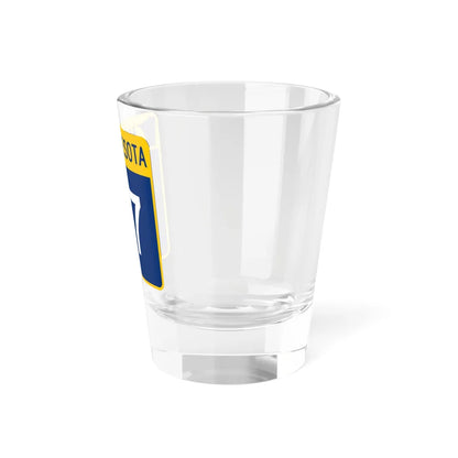 MN-47 (Minnesota) (Road Sign) Shot Glass 1.5oz - Go Mug Yourself