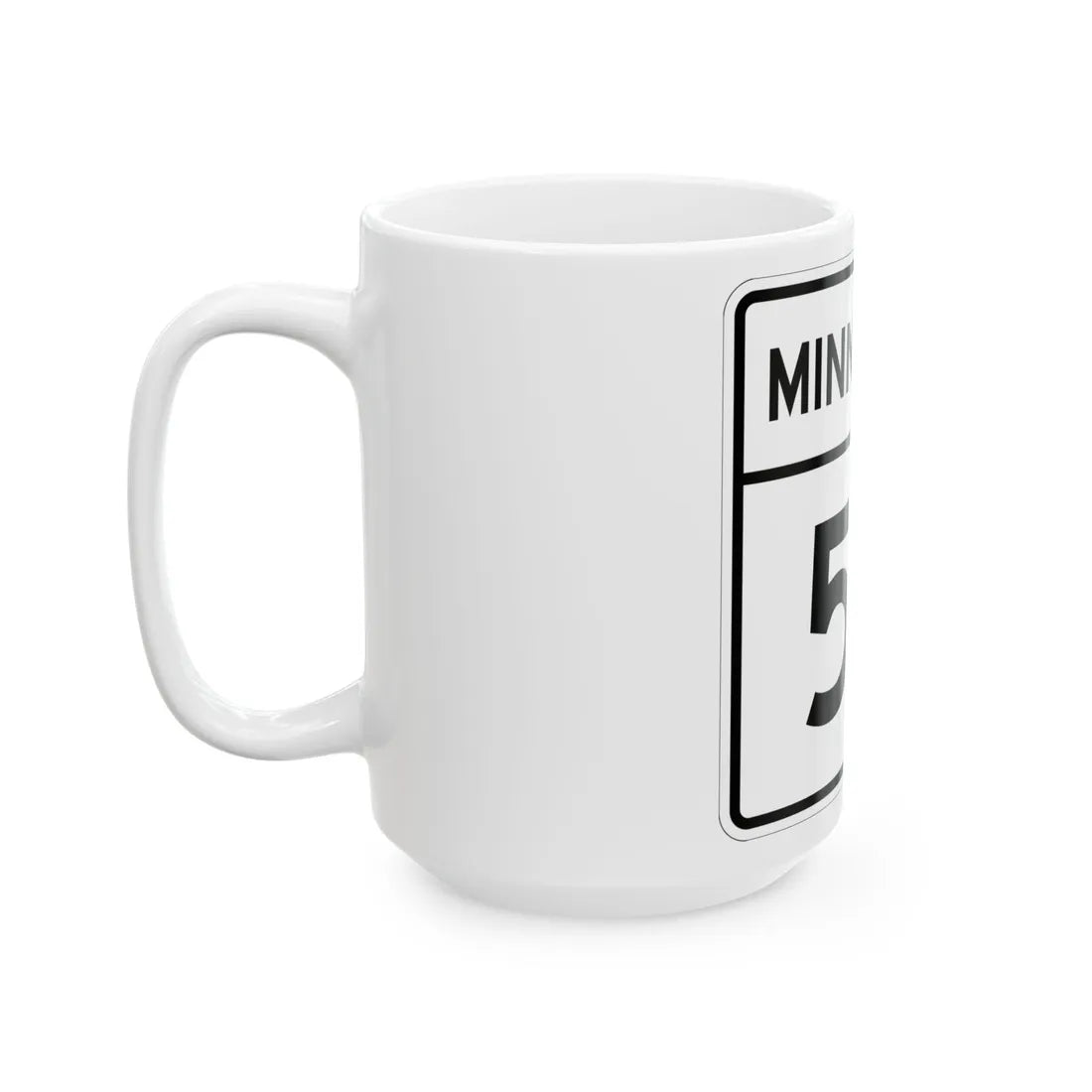 MN-50 1948 (Minnesota) (Road Sign) White Coffee Mug - Go Mug Yourself