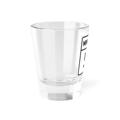 MN-51 1948 (Minnesota) (Road Sign) Shot Glass 1.5oz - Go Mug Yourself