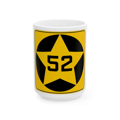 MN-52 1920 (Minnesota) (Road Sign) White Coffee Mug 15oz - Go Mug Yourself