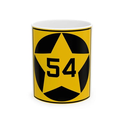 MN-54 1920 (Minnesota) (Road Sign) White Coffee Mug 11oz - Go Mug Yourself