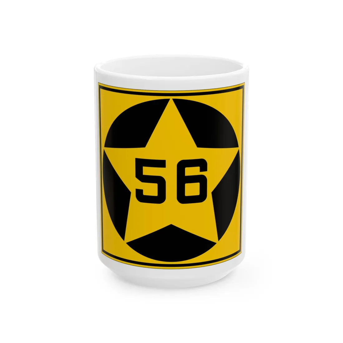 MN-56 1920 (Minnesota) (Road Sign) White Coffee Mug 15oz - Go Mug Yourself