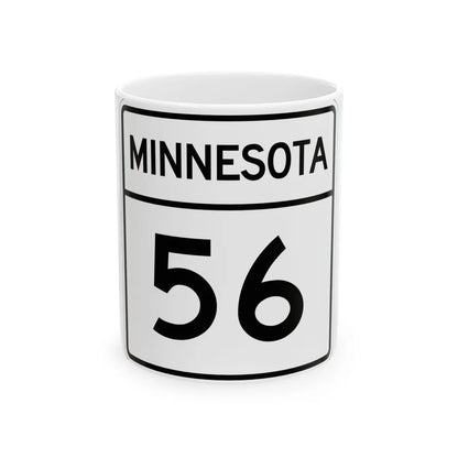 MN-56 1948 (Minnesota) (Road Sign) White Coffee Mug 11oz - Go Mug Yourself