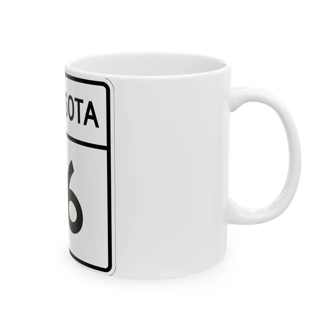 MN-56 1948 (Minnesota) (Road Sign) White Coffee Mug - Go Mug Yourself