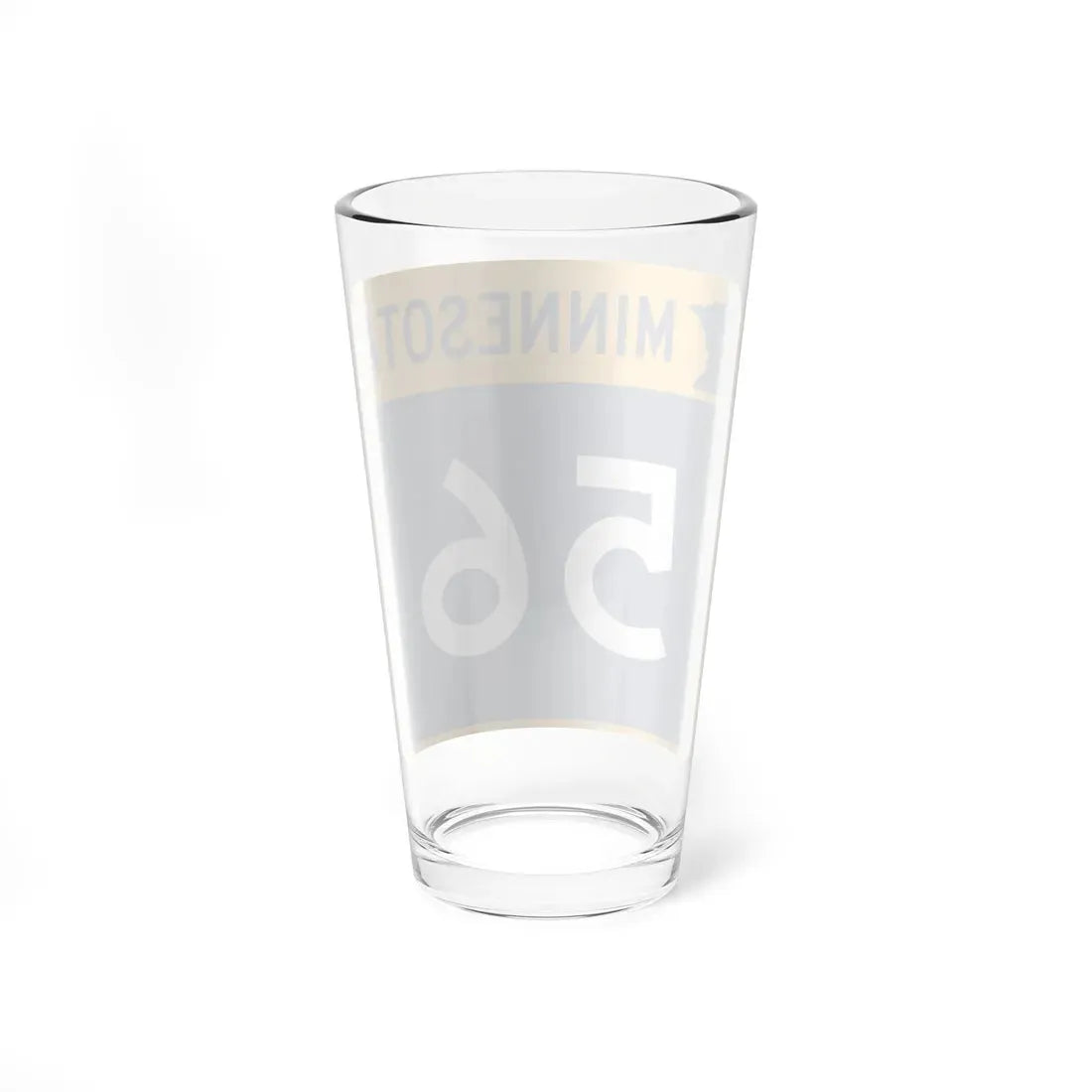 MN-56 (Minnesota) (Road Sign) Pint Glass 16oz - Go Mug Yourself
