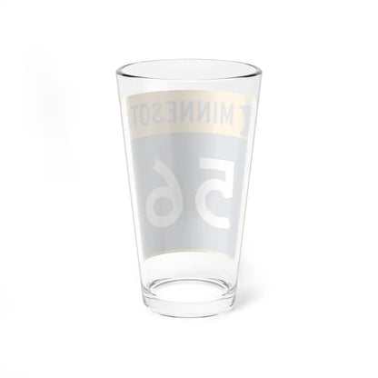 MN-56 (Minnesota) (Road Sign) Pint Glass 16oz - Go Mug Yourself