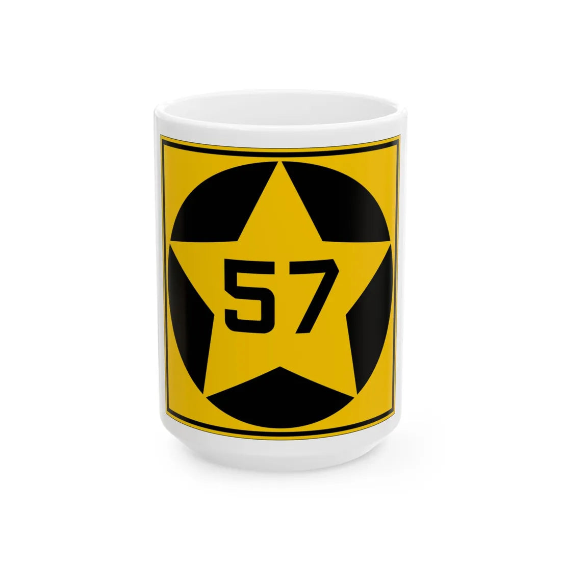MN-57 1920 (Minnesota) (Road Sign) White Coffee Mug 15oz - Go Mug Yourself