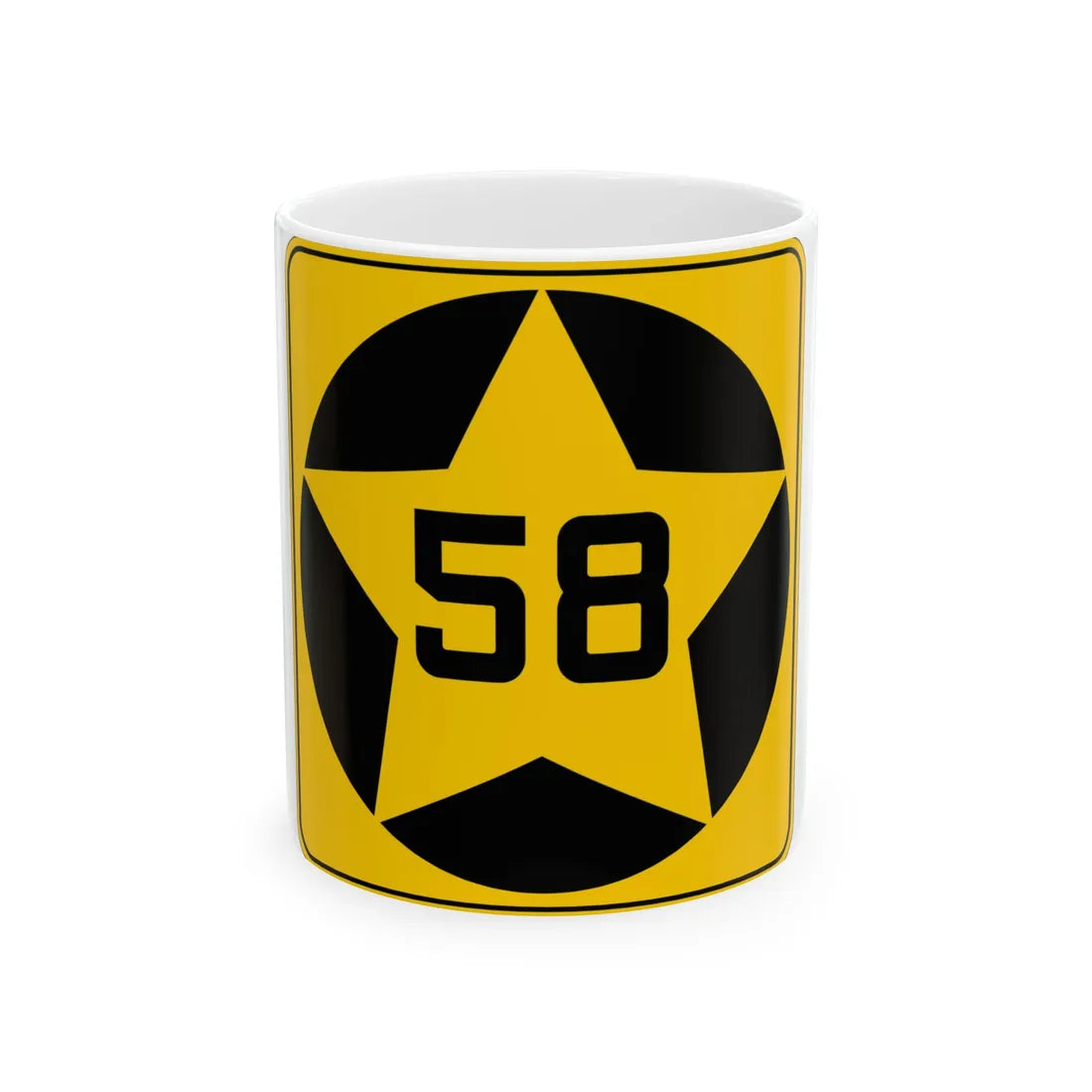 MN-58 1920 (Minnesota) (Road Sign) White Coffee Mug 11oz - Go Mug Yourself