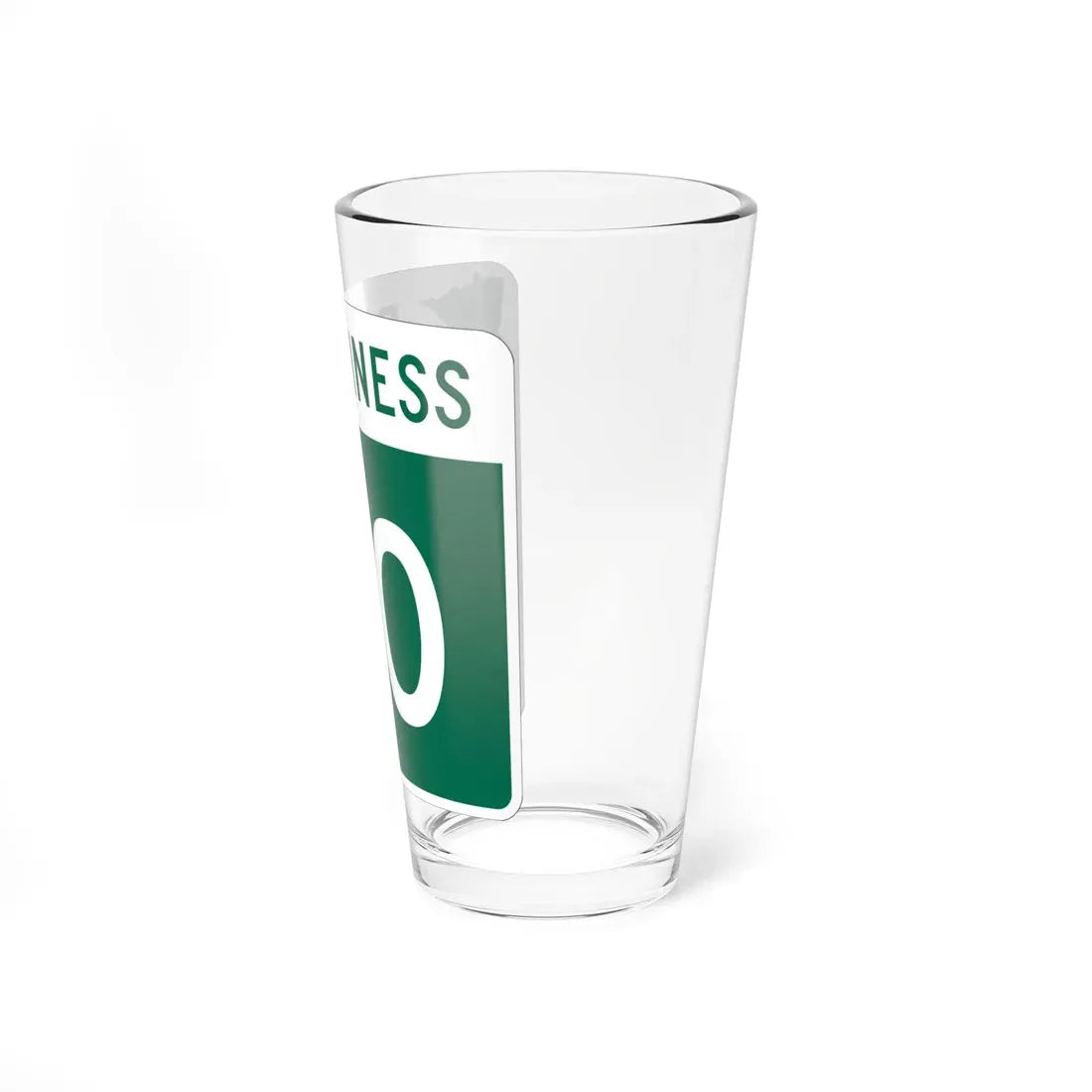 MN-60 Business (Minnesota) (Road Sign) Pint Glass 16oz - Go Mug Yourself