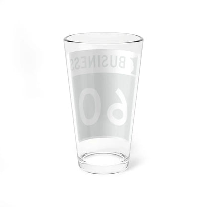 MN-60 Business (Minnesota) (Road Sign) Pint Glass 16oz - Go Mug Yourself