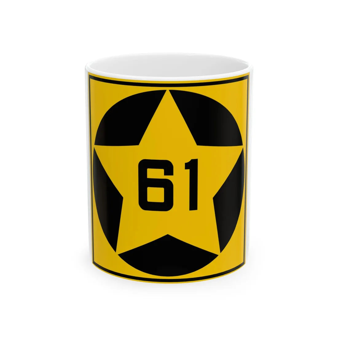 MN-61 1920 (Minnesota) (Road Sign) White Coffee Mug 11oz - Go Mug Yourself