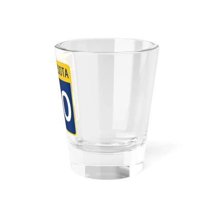 MN-610 (Minnesota) (Road Sign) Shot Glass 1.5oz - Go Mug Yourself