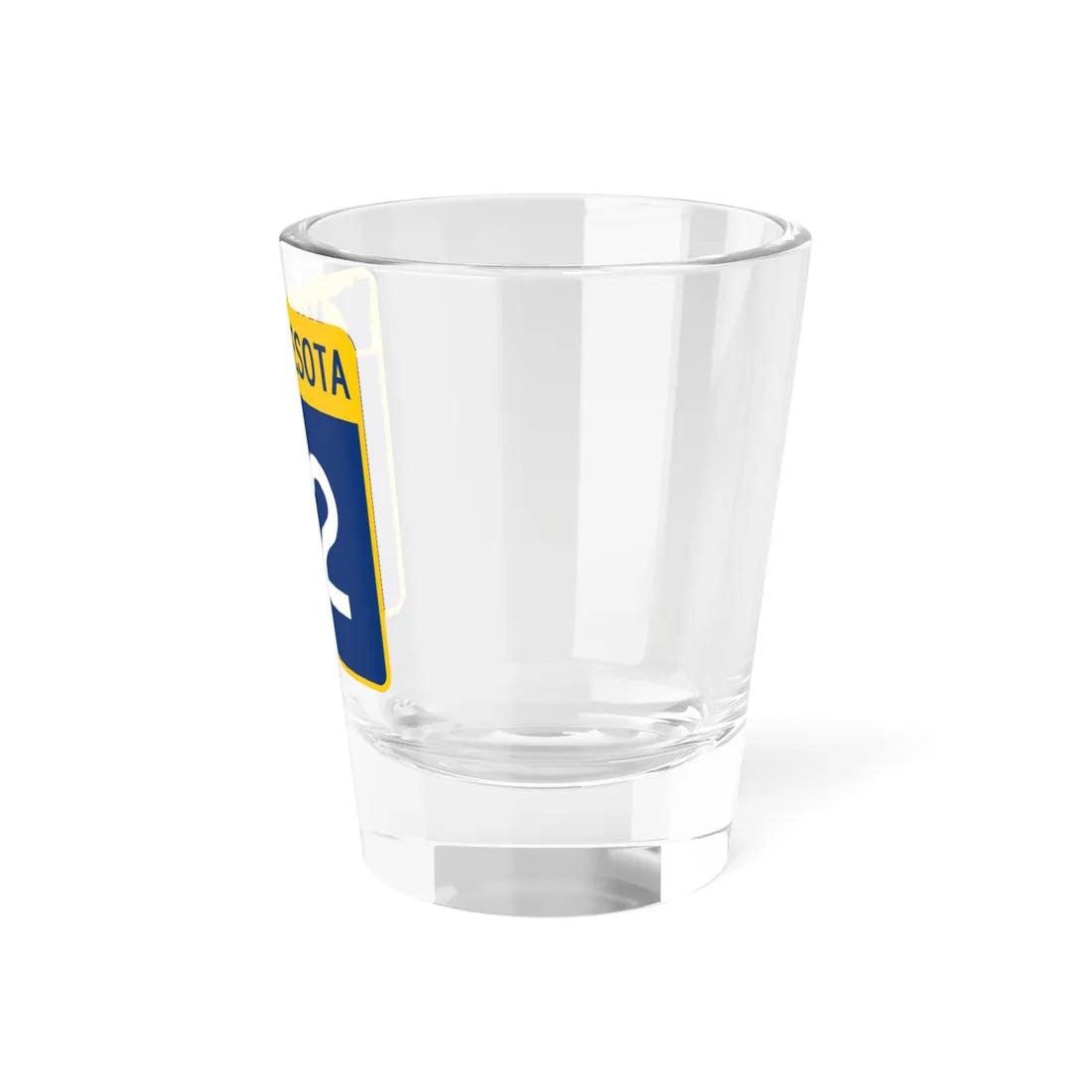 MN-62 (Minnesota) (Road Sign) Shot Glass 1.5oz - Go Mug Yourself