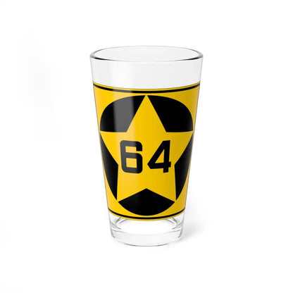 MN-64 1920 (Minnesota) (Road Sign) Pint Glass 16oz 16oz - Go Mug Yourself
