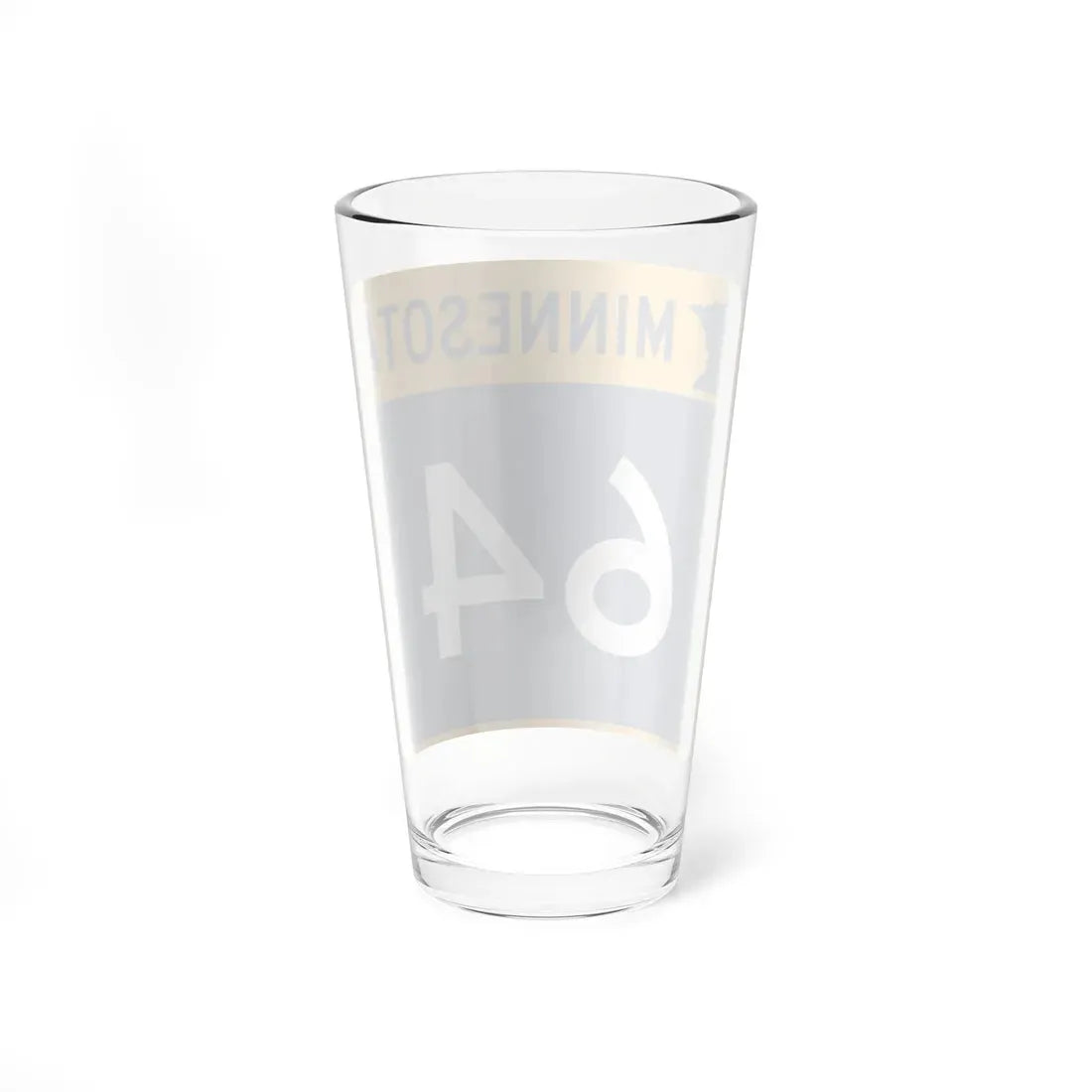 MN-64 (Minnesota) (Road Sign) Pint Glass 16oz - Go Mug Yourself