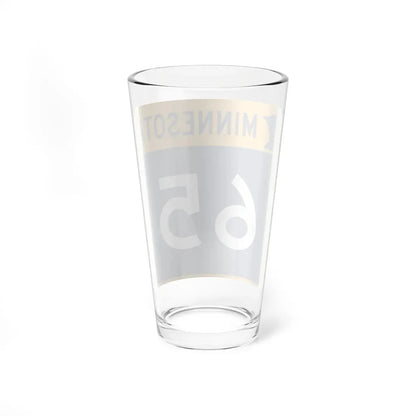 MN-65 (Minnesota) (Road Sign) Pint Glass 16oz - Go Mug Yourself