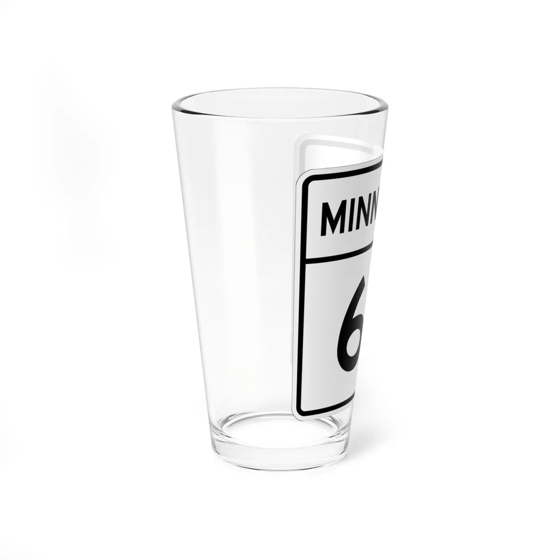 MN-66 1948 (Minnesota) (Road Sign) Pint Glass 16oz - Go Mug Yourself