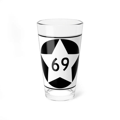 MN-69 1934 (Minnesota) (Road Sign) Pint Glass 16oz - Go Mug Yourself