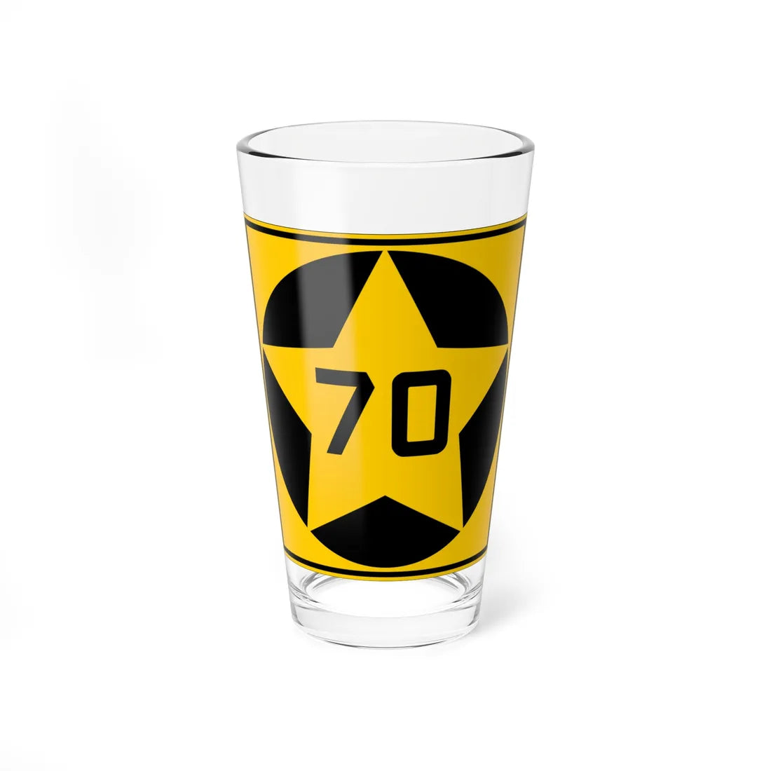 MN-70 1920 (Minnesota) (Road Sign) Pint Glass 16oz 16oz - Go Mug Yourself