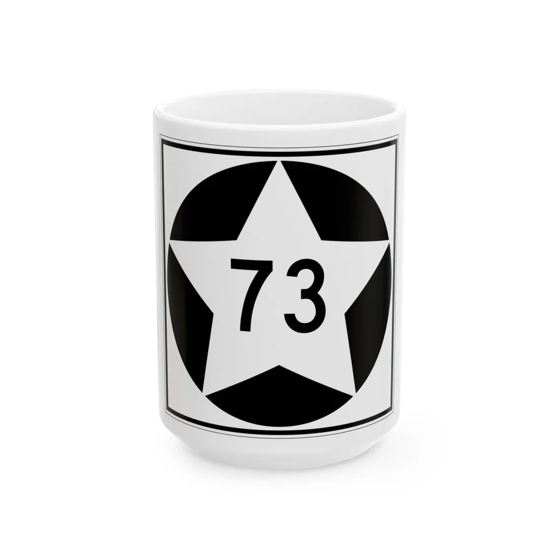MN-73 1934 (Minnesota) (Road Sign) White Coffee Mug 15oz - Go Mug Yourself
