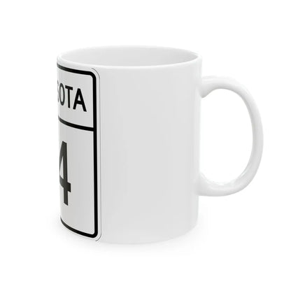 MN-74 1948 (Minnesota) (Road Sign) White Coffee Mug - Go Mug Yourself