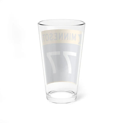 MN-77 (Minnesota) (Road Sign) Pint Glass 16oz - Go Mug Yourself
