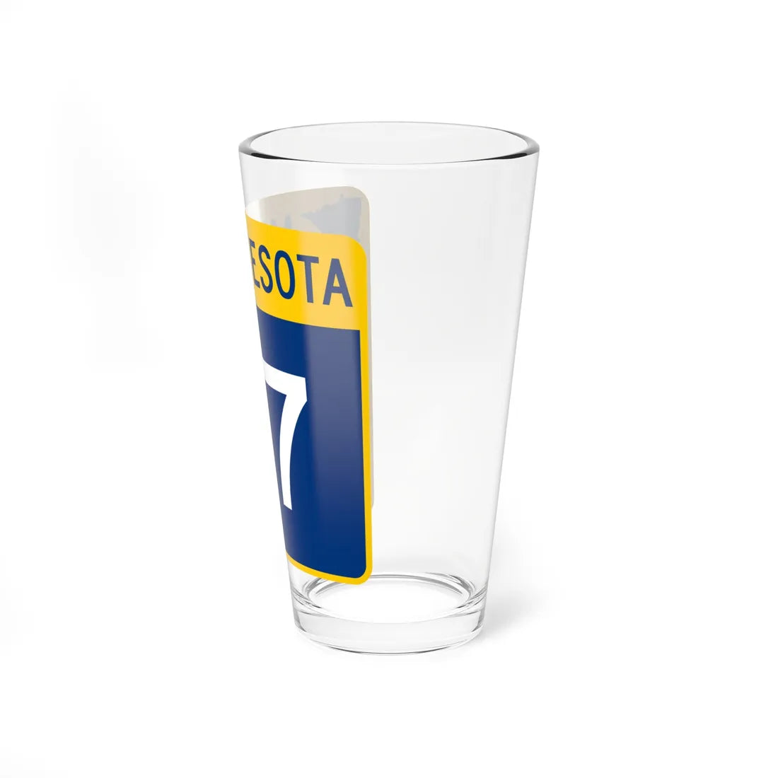 MN-77 (Minnesota) (Road Sign) Pint Glss 16oz - Go Mug Yourself
