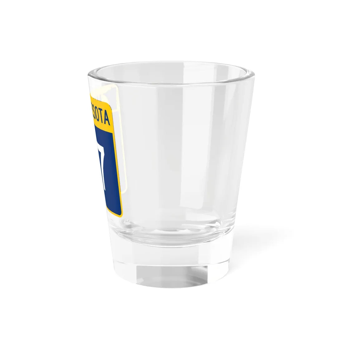 MN-77 (Minnesota) (Road Sign) Shot Glass 1.5oz - Go Mug Yourself