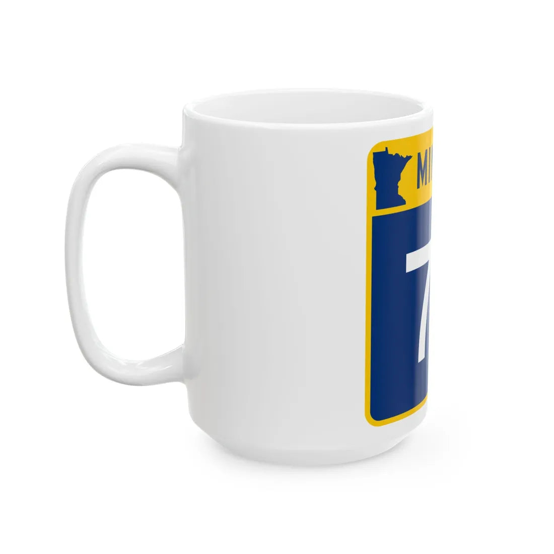 MN-78 (Minnesota) (Road Sign) White Coffee Mug - Go Mug Yourself