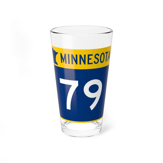 MN-79 (Minnesota) (Road Sign) Pint Glass 16oz 16oz - Go Mug Yourself