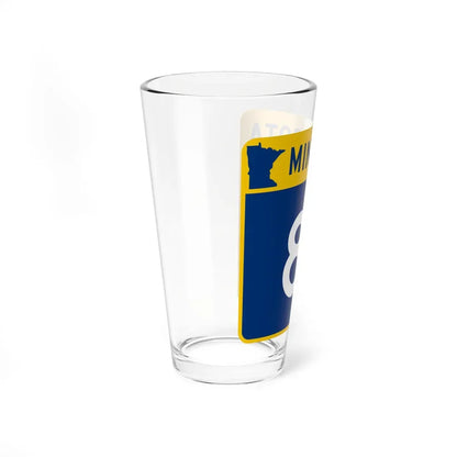 MN-81 (Minnesota) (Road Sign) Pint Glass 16oz - Go Mug Yourself