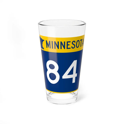 MN-84 (Minnesota) (Road Sign) Pint Glss 16oz - Go Mug Yourself