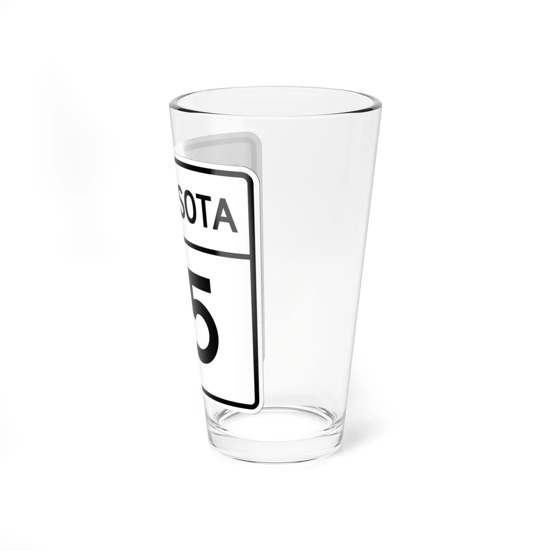 MN-85 1948 (Minnesota) (Road Sign) Pint Glass 16oz - Go Mug Yourself