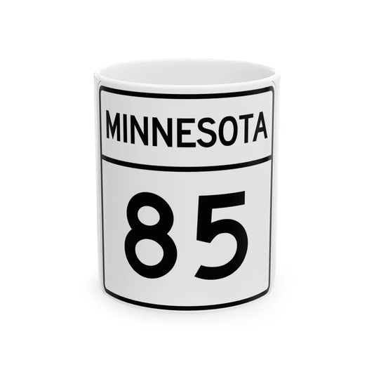 MN-85 1948 (Minnesota) (Road Sign) White Coffee Mug 11oz - Go Mug Yourself