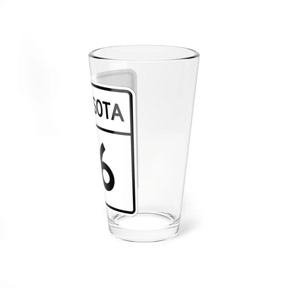 MN-86 1948 (Minnesota) (Road Sign) Pint Glass 16oz - Go Mug Yourself